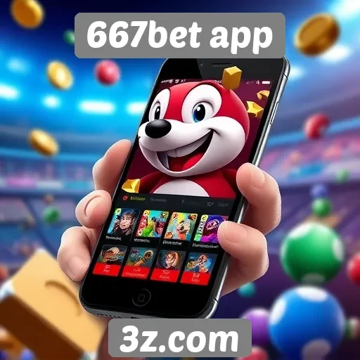 667bet app oferece ampla gama de jogos online