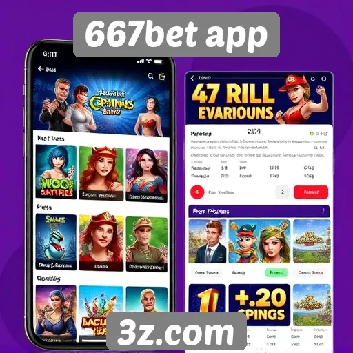 Comparação de jogos disponíveis no 667bet app